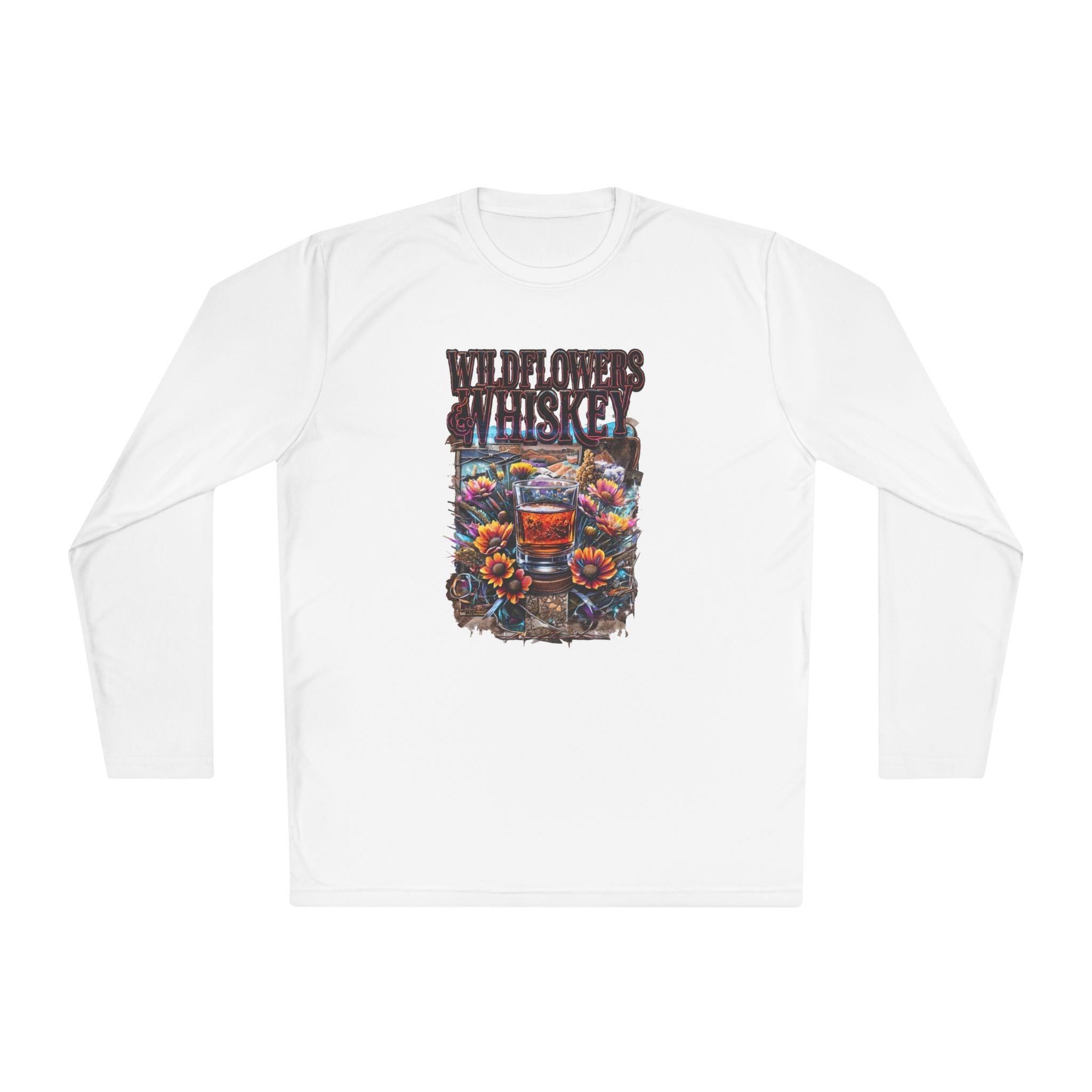 Wildflowers and Whiskey Lightweight Long Sleeve Tee