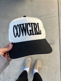 Cowgirl Embroidered Trucker Hat 