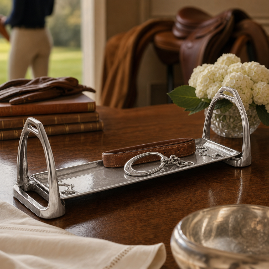 Equestrian Stirrup Tray - Small