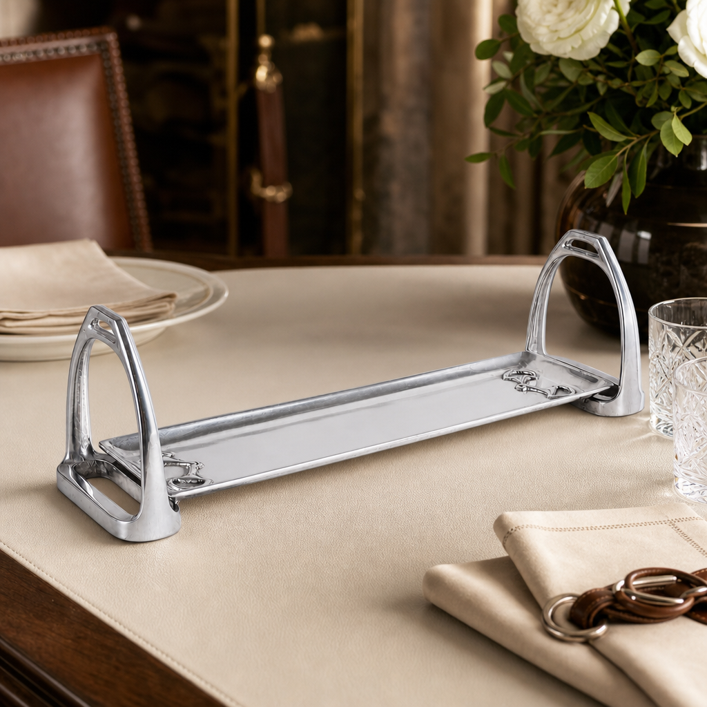 Equestrian Stirrup Tray - Small