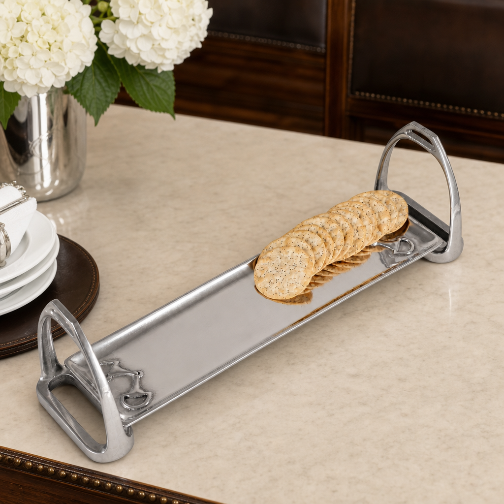 Equestrian Stirrup Tray - Small