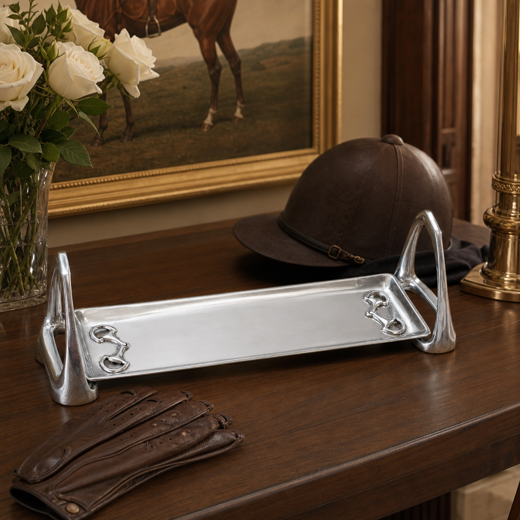 Equestrian Stirrup Tray - Small