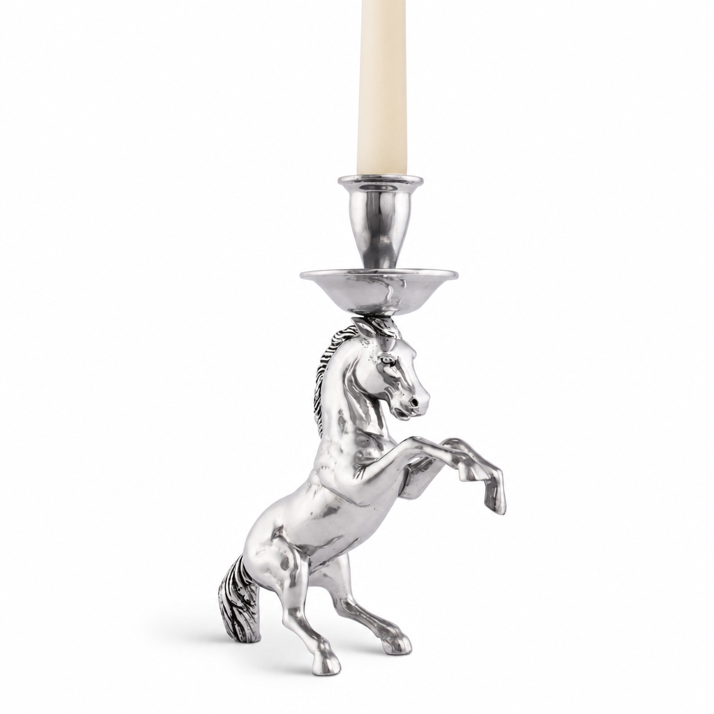 Rearing Horse Candlestick