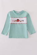 Green Farm Embroidery Top Casual Wear GF-Emb01