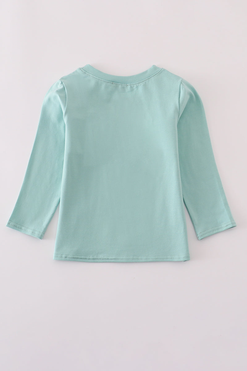 Green Farm Embroidery Top Casual Wear GF-Emb01