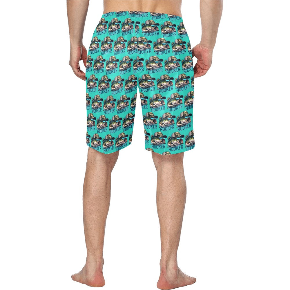 Baha Ranch Weekend Hooker Mens Swim Trunks Beach Board Shorts