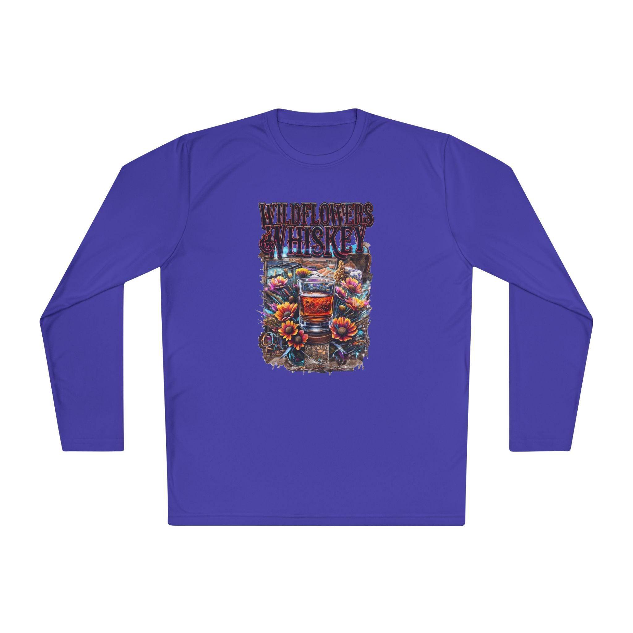 Wildflowers and Whiskey Lightweight Long Sleeve Tee