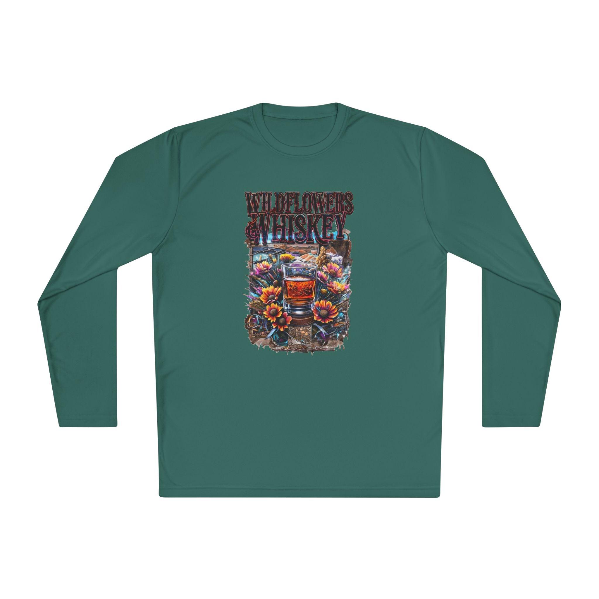 Wildflowers and Whiskey Lightweight Long Sleeve Tee
