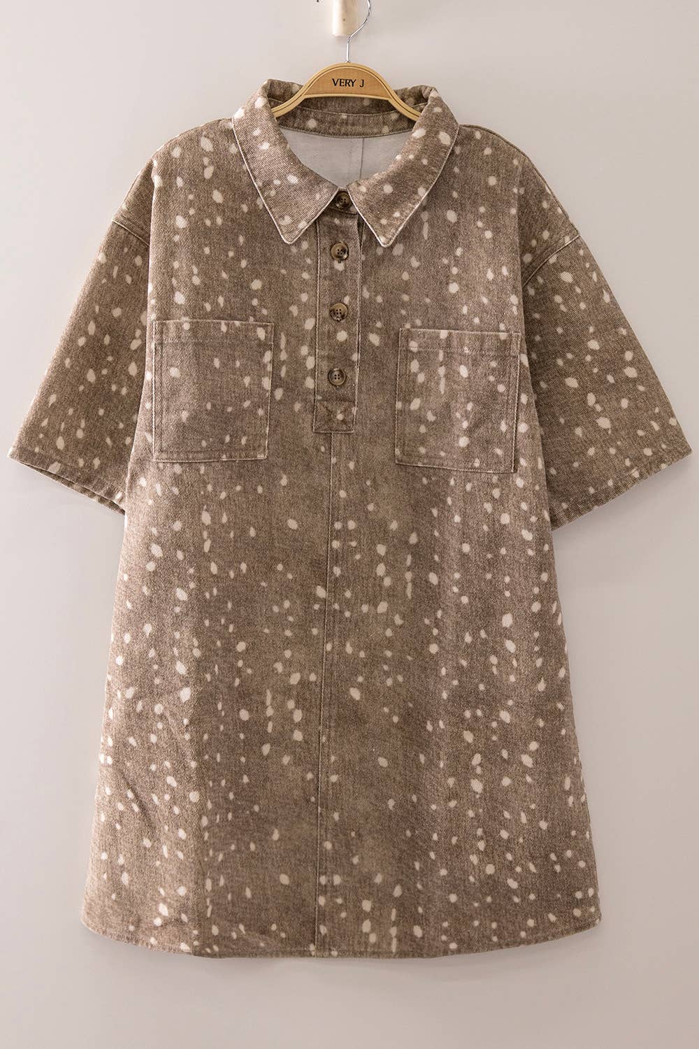 Bambi Print Mini Dress