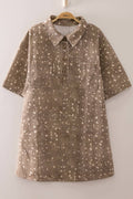 Bambi Print Mini Dress