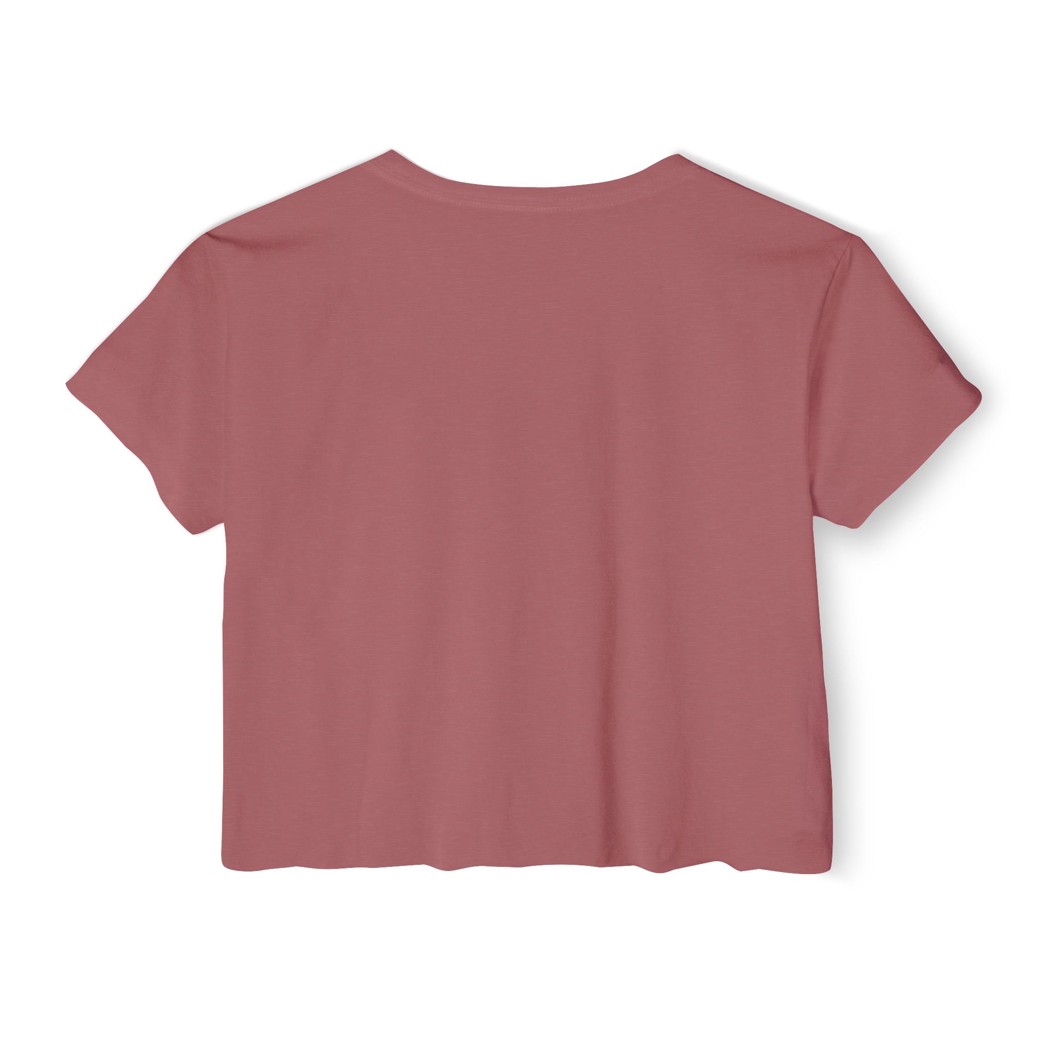 Country Heart Patchwork Pony Crop Top — Women’s Festival Tee