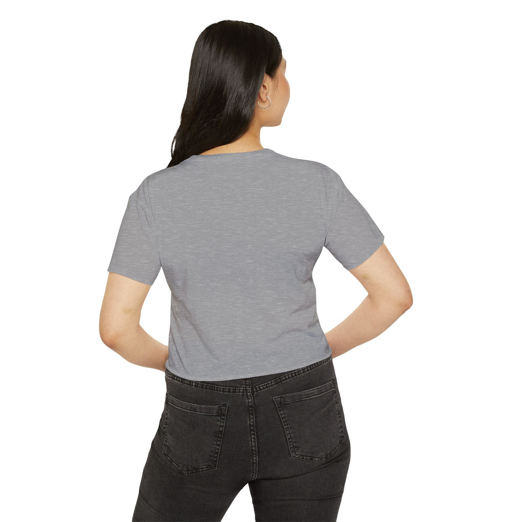 Cowgirl Boots Crop Top — "Boot Girl Energy" Festival Tee