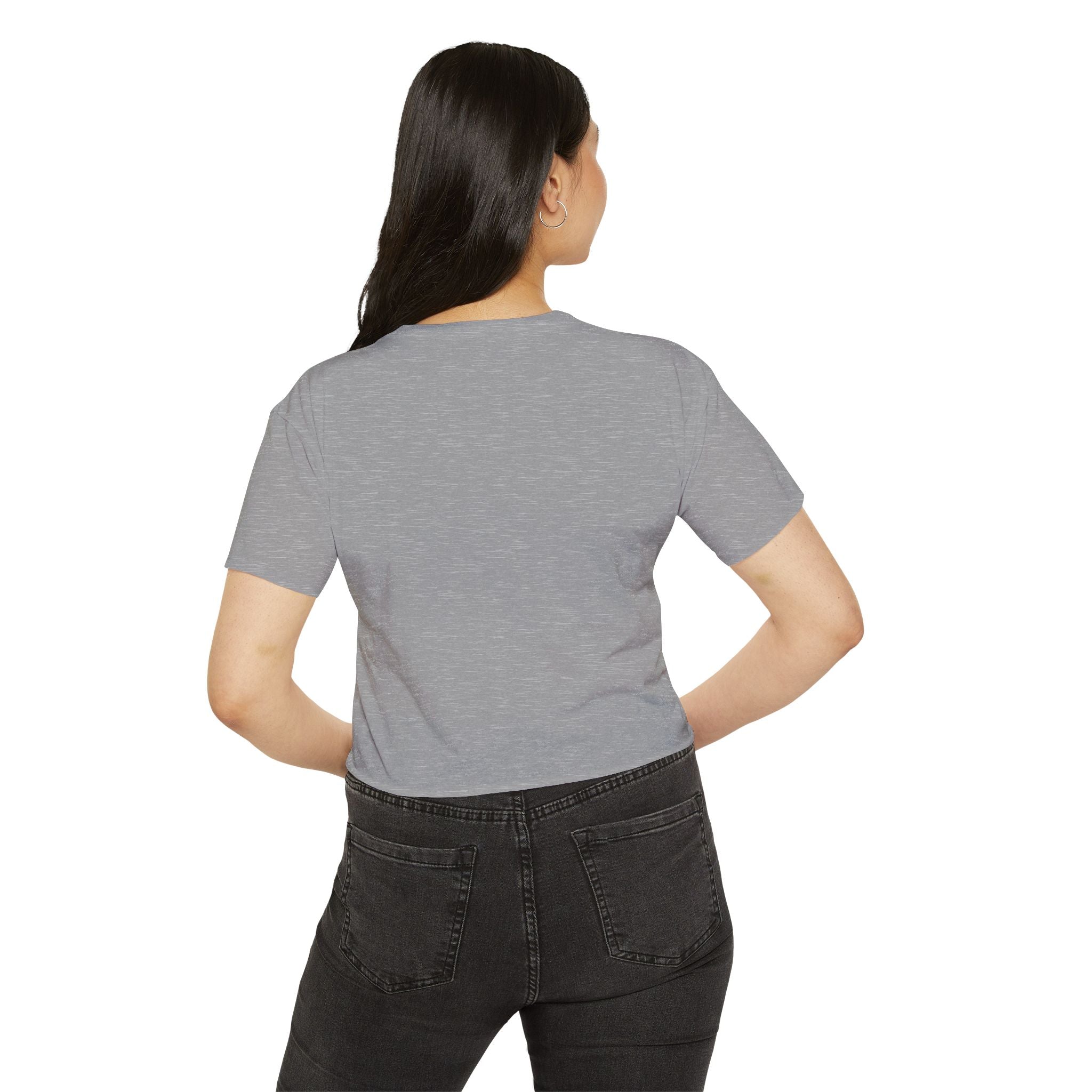 Cowgirl Boots Crop Top — "Boot Girl Energy" Festival Tee