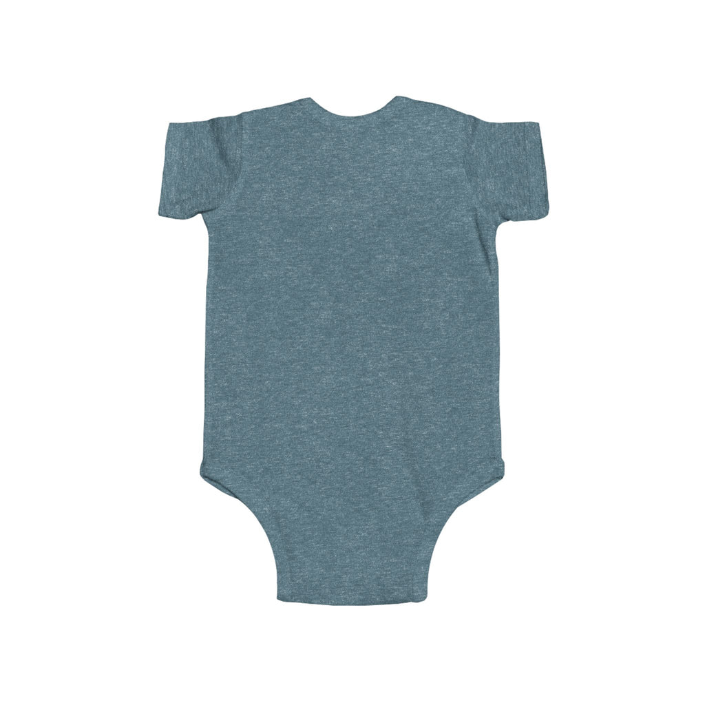 Baby Bodysuit — Cute Zebra Boots Illustration (Infant Onesie)