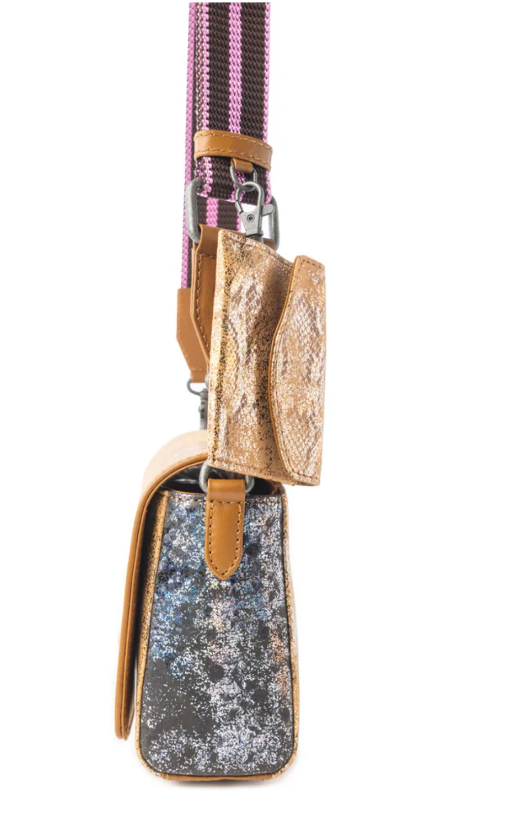 Myra: Elysian Charm Leather Shoulder Bag