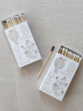 Stable Style White Cowboy Boot And Cactus Candle Safety Matches