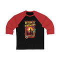 Whiskey Bent and Heaven Sent Women Three Quarter Sleeve Baseball Tee Casual WBHS304