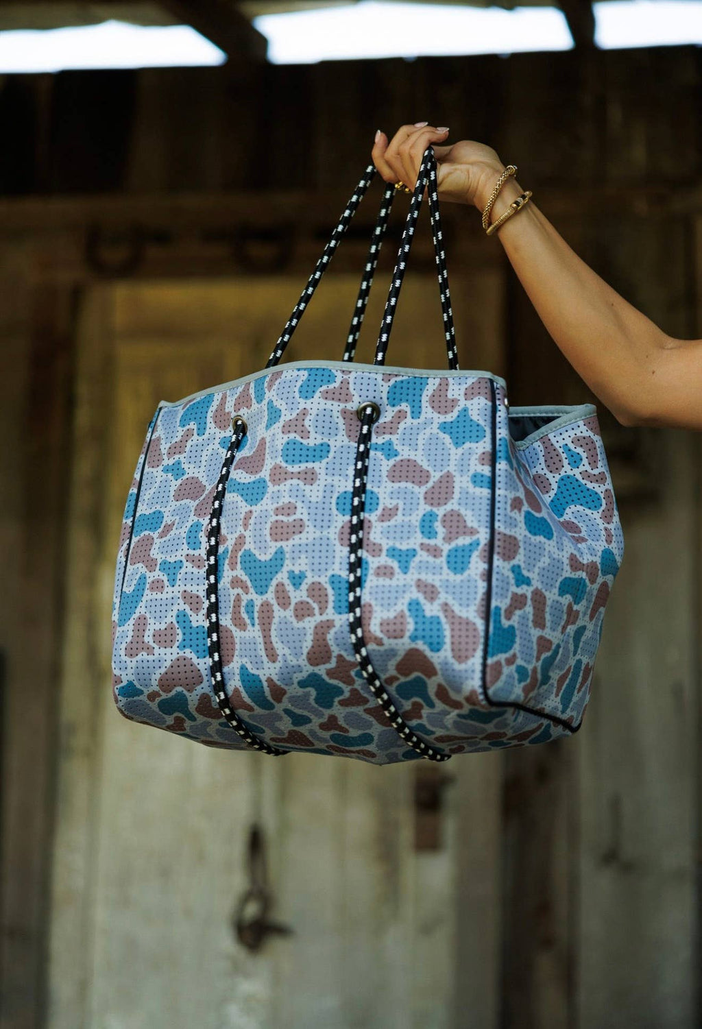 Camo Large Tote | Everyday Carryall Bag