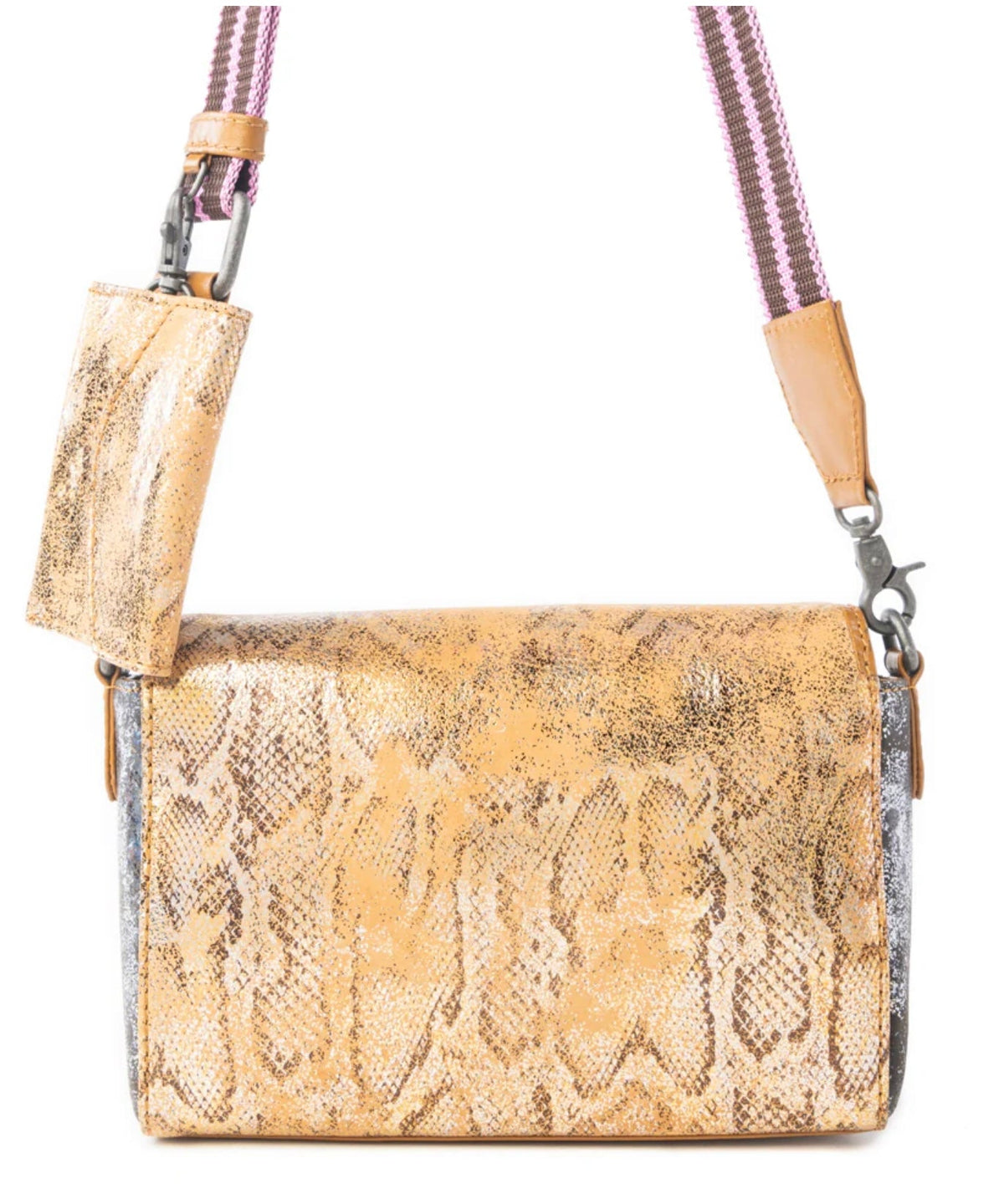 Myra: Elysian Charm Leather Shoulder Bag