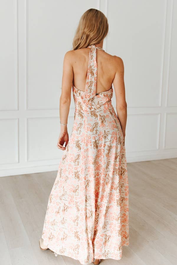 Wildflower Halter Dress