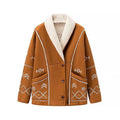 Tribal Rancher Lambs Hair Jacket Warm Outerwear LHS01
