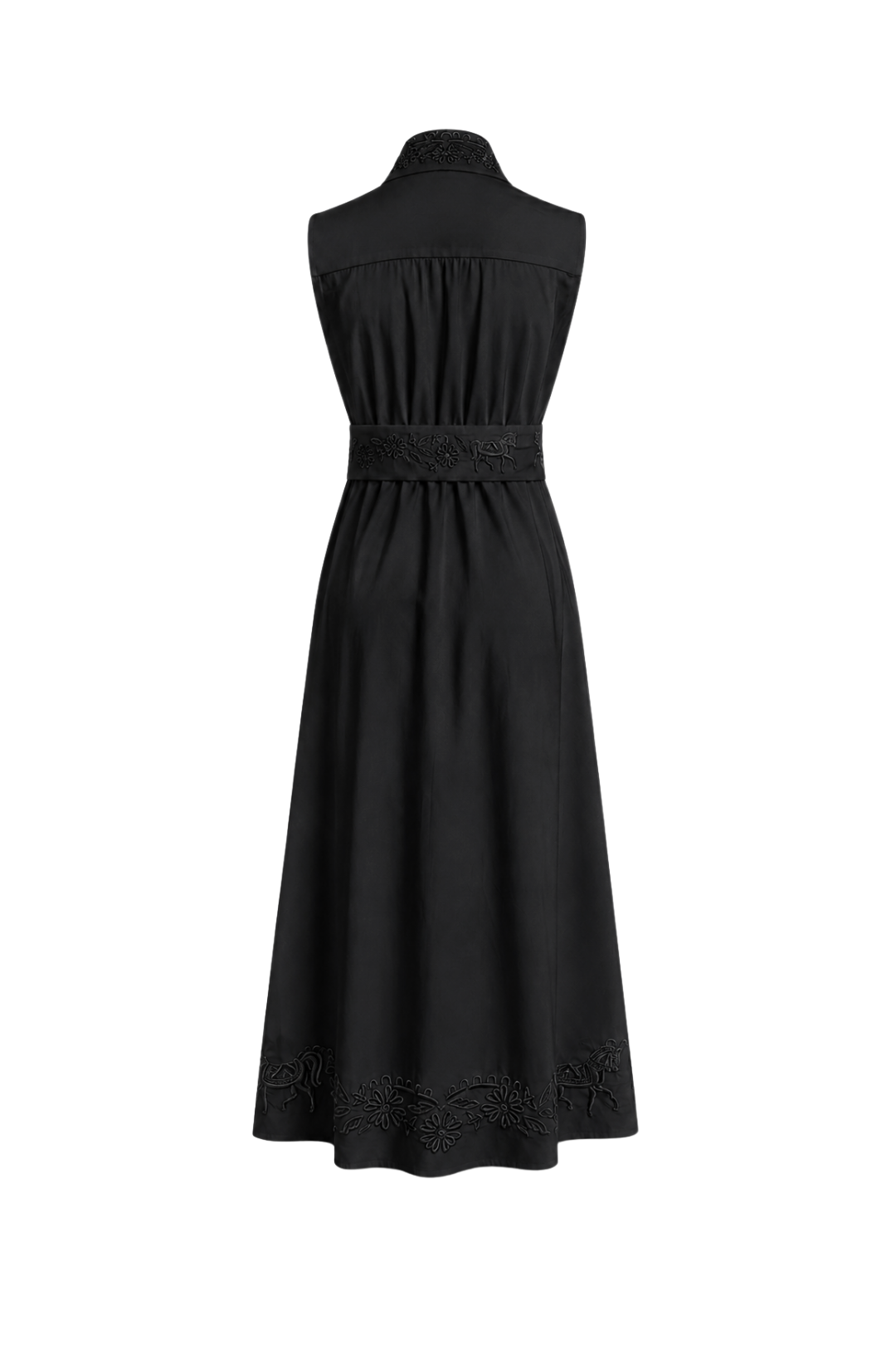 Annie Florale Embroidered Cotton Dress