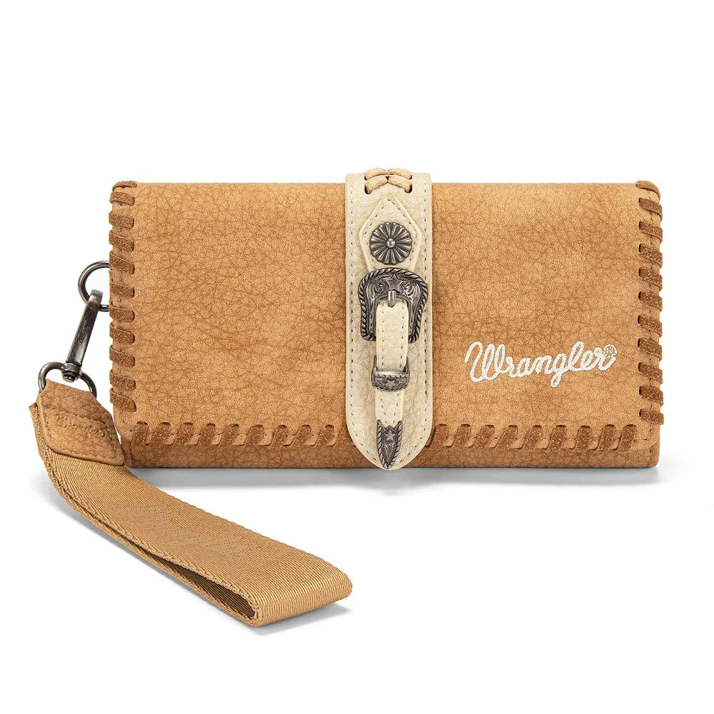 Wrangler Western Buckle RFID Wallet