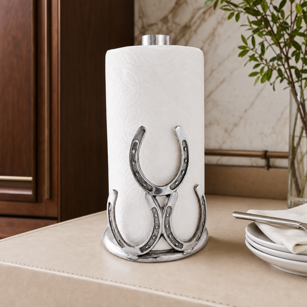 Horseshoe Towel Holder