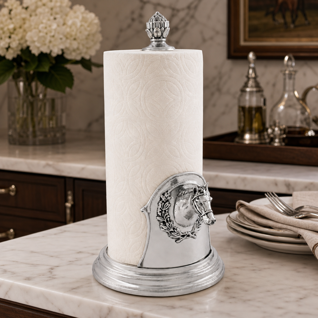 Horse Head Paper Towel Holder