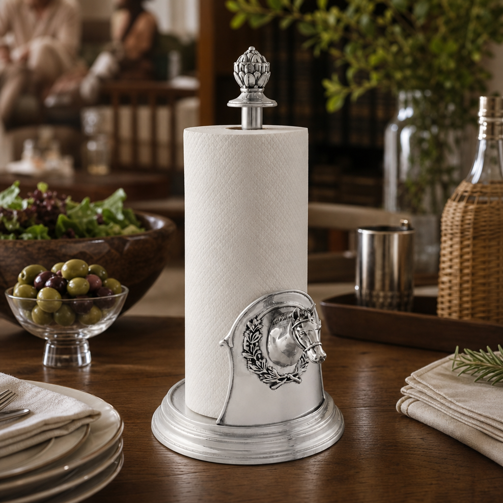 Horse Head Paper Towel Holder