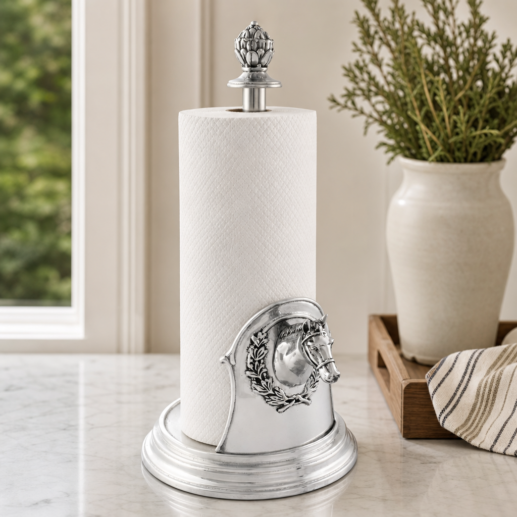 Horse Head Paper Towel Holder