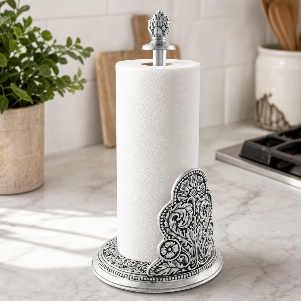 Concho Pattern Paper Towel Holder