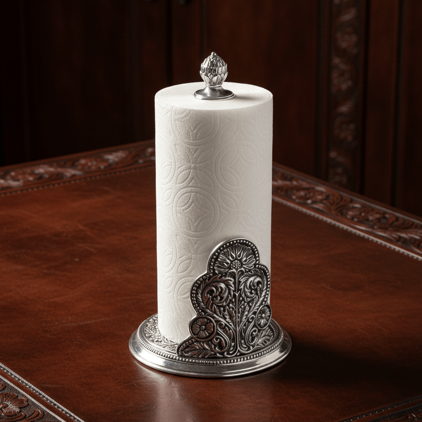 Concho Pattern Paper Towel Holder