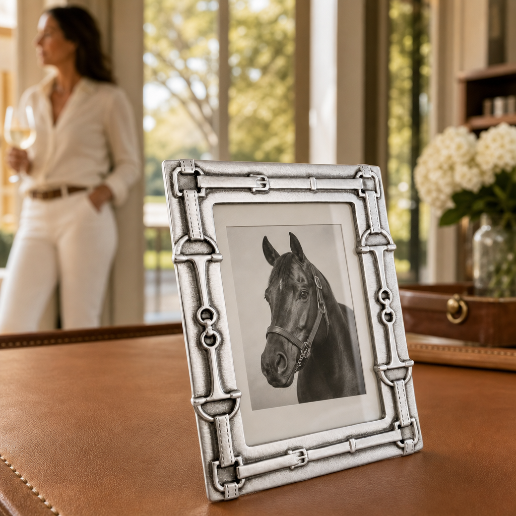 Equestrian Bit Photo Frame
