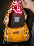 Wrangler Braided Paisley Bandana Shoulder Bag