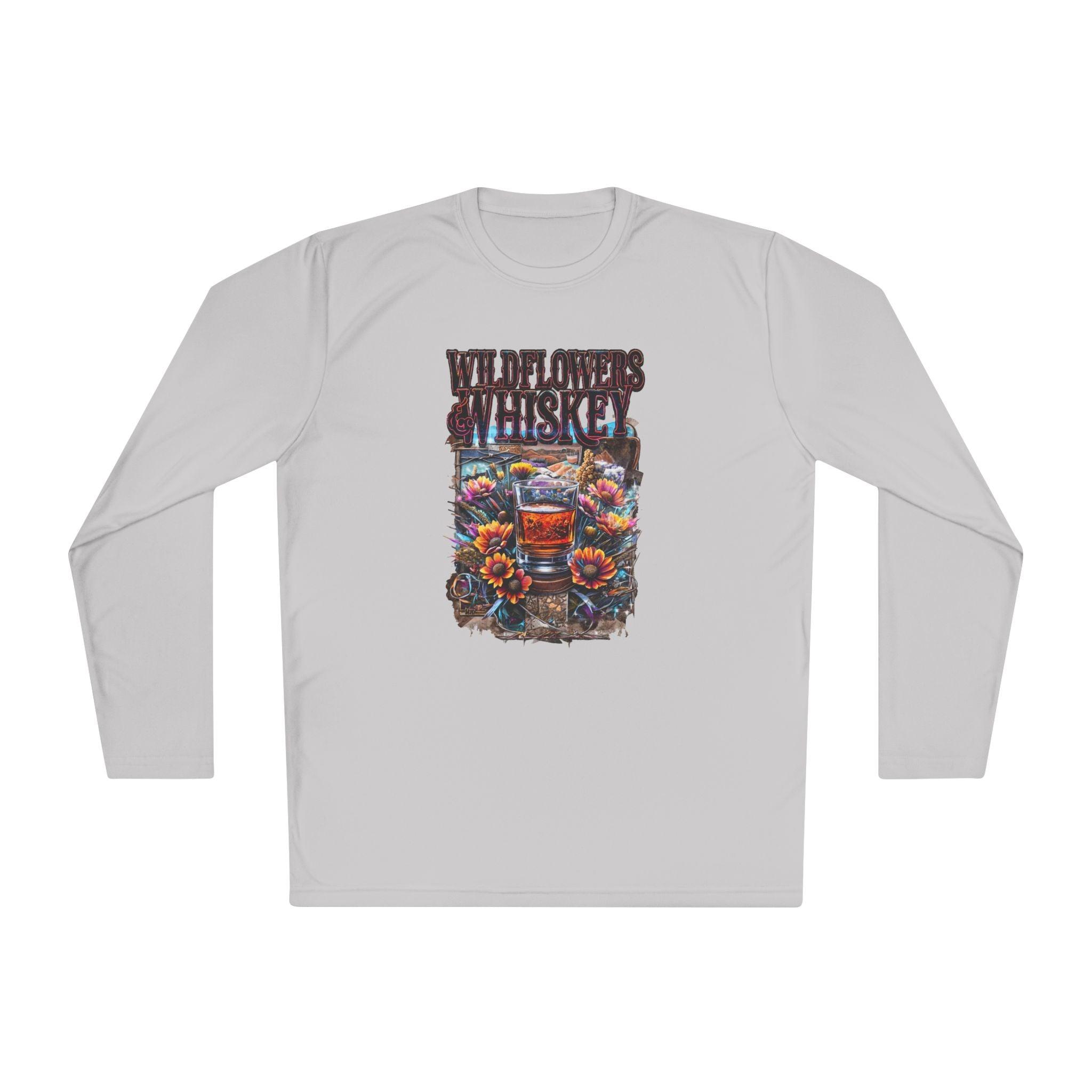 Wildflowers and Whiskey Lightweight Long Sleeve Tee