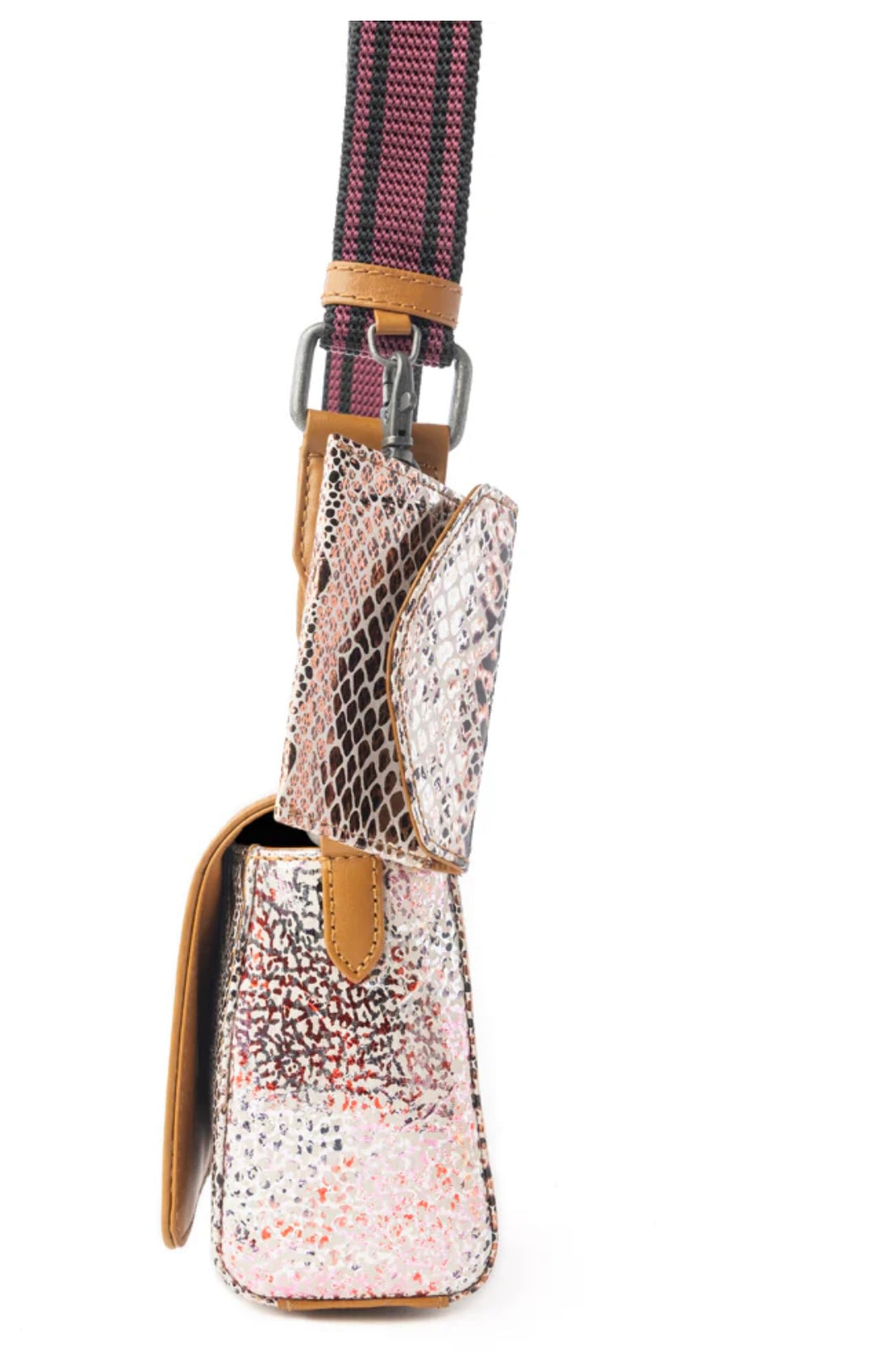Myra: Elysian Charm Leather Shoulder Bag