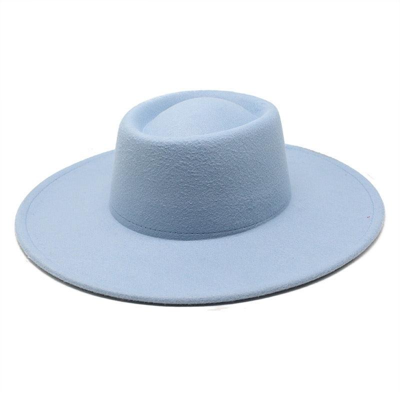 Ella Wide Brim Wool Jazz Hat Fashion Accessory For Cold Weather Wjh01