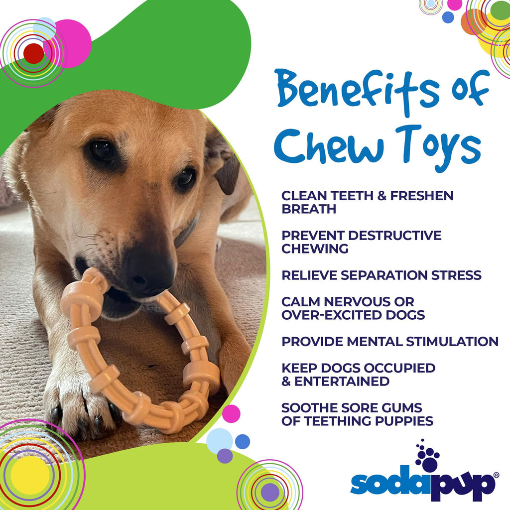 Honey Bone Chicken Flavored Teething Ring For Puppies Hb-Chicken