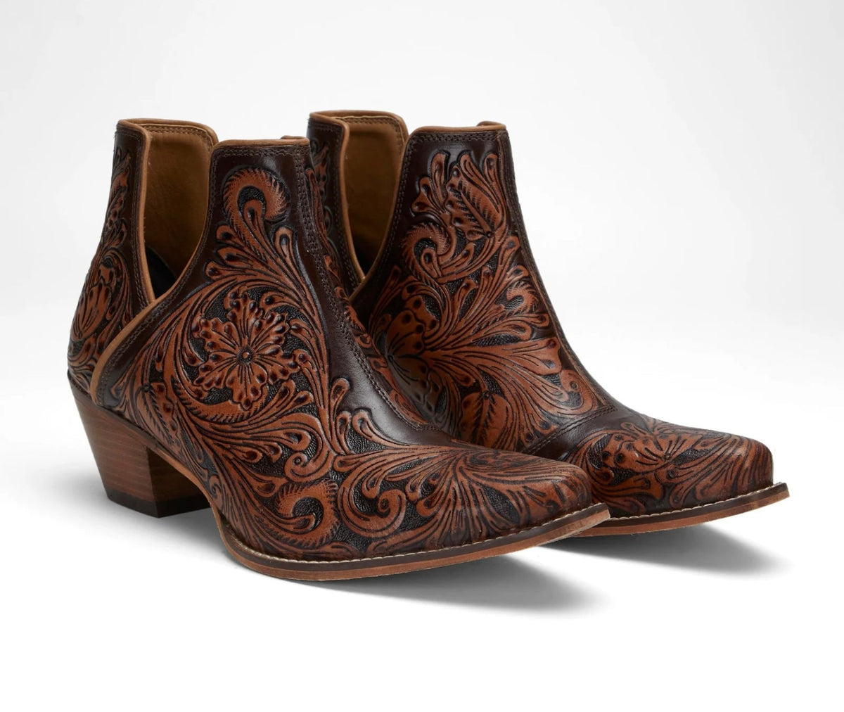 Loyal West X Myra Handtooled Booties