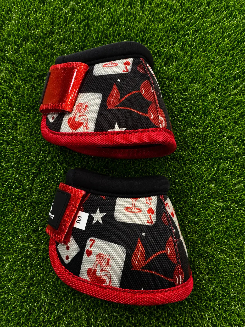 Card Room Cowgirl No-Turn Bell Boots