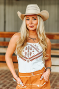 Canyon Weave Halter Top