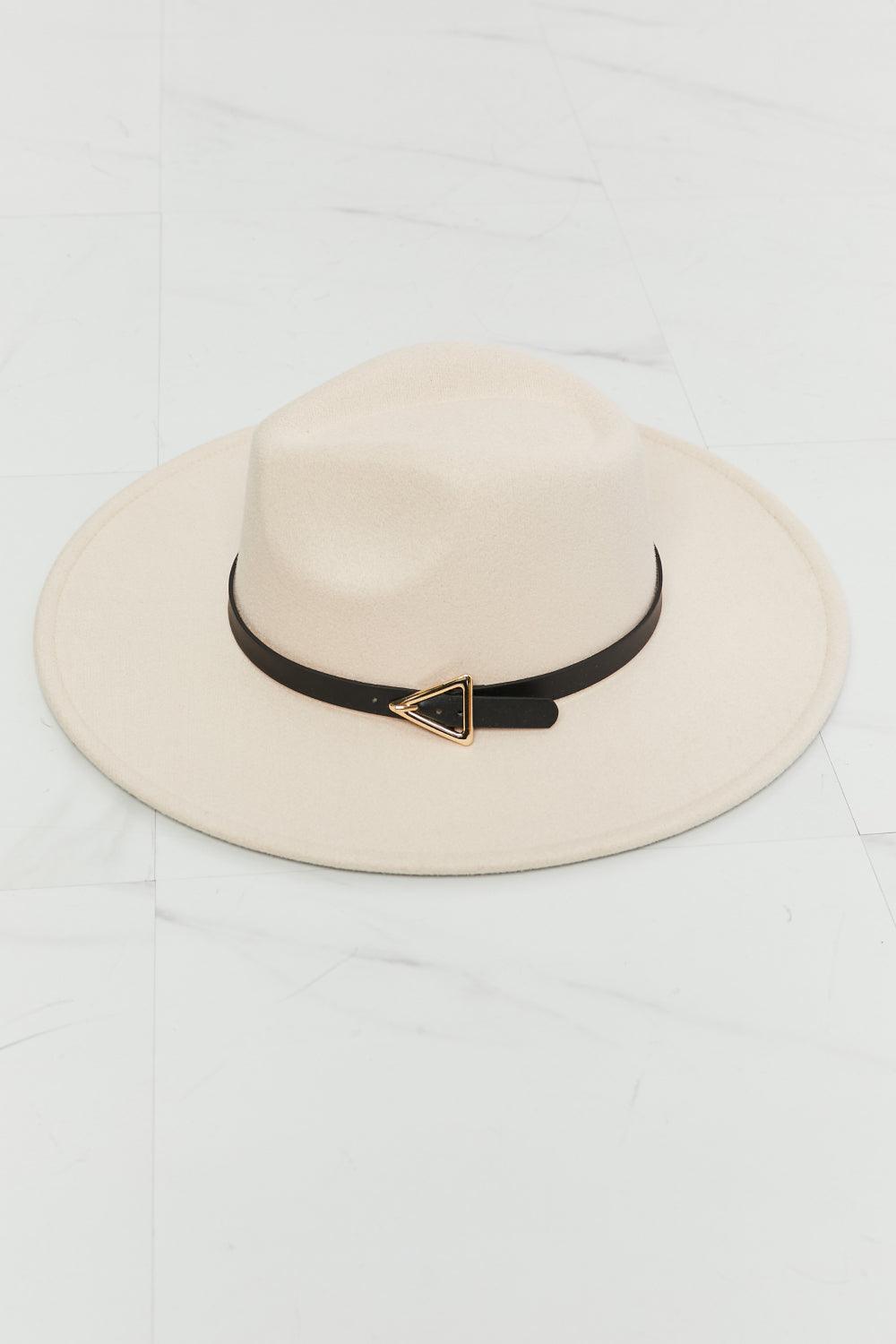 Savannah Sunset Beige Fedora Hat Fashion Accessory Model SVN101