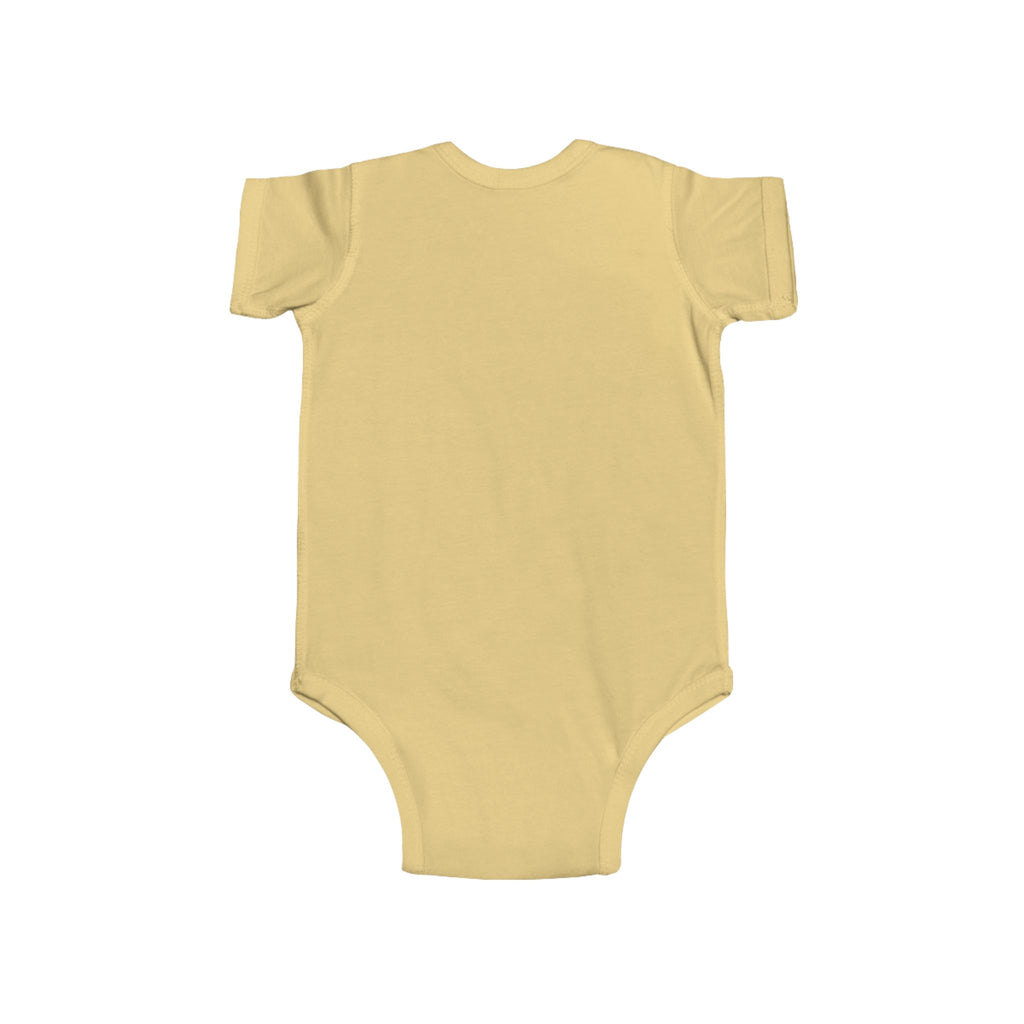 Infant Bodysuit - "Country Heart" Leopard Face Baby Onesie
