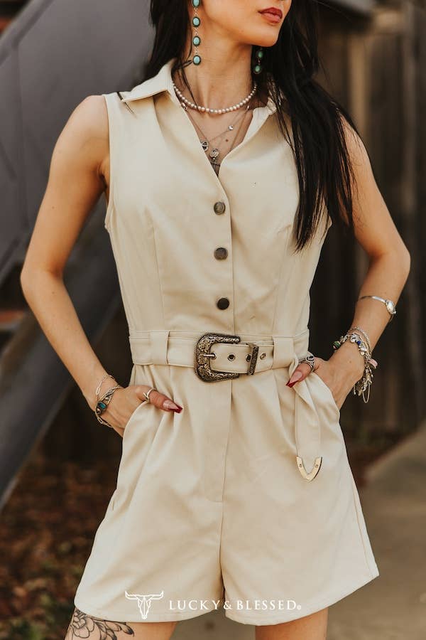 Buckle & Bloom Romper