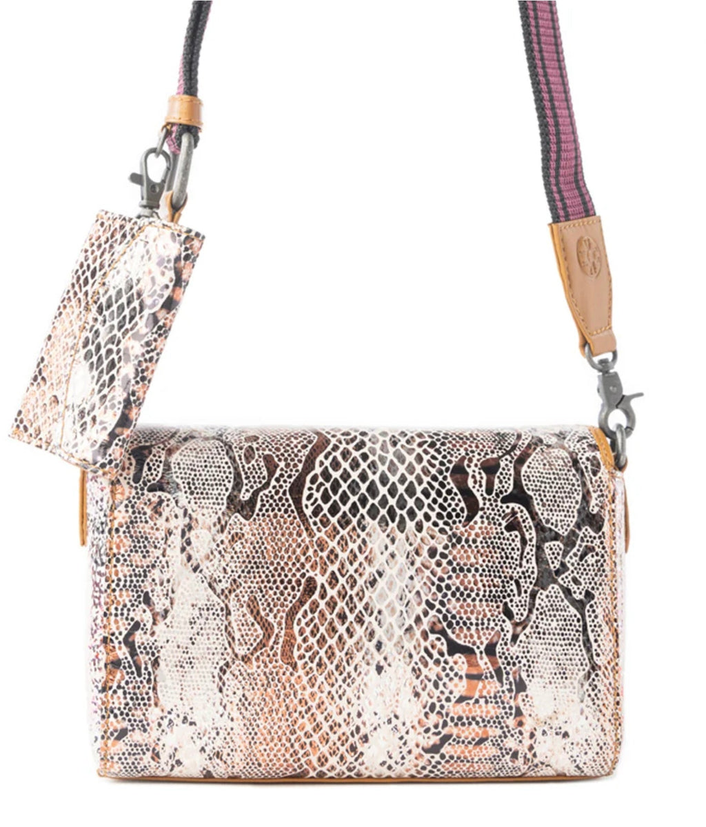 Myra: Elysian Charm Leather Shoulder Bag