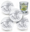 Jockey Drink Coasters