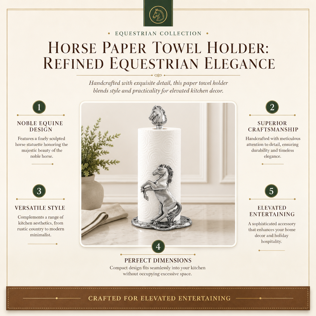 Horse Paper Towel Holder