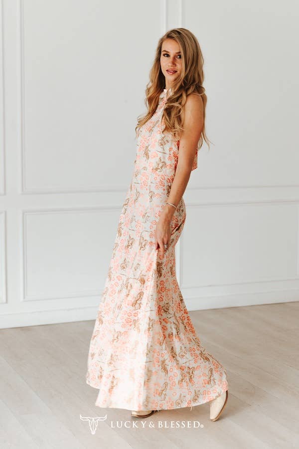 Wildflower Halter Dress