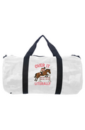 Over It Literally Day Tripper Duffle -White Camo